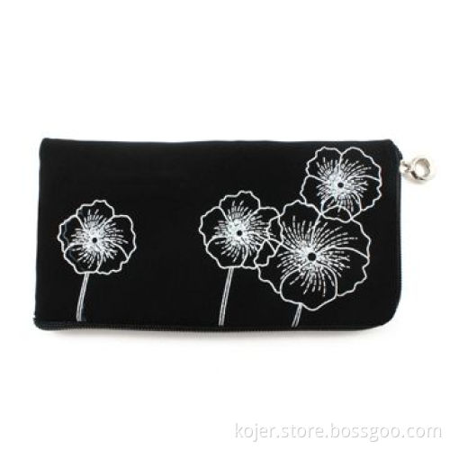 Pouch for Apple's iPhone 4, Made of Velvet Material, Quality Metal Zipper Slider and Lanyard